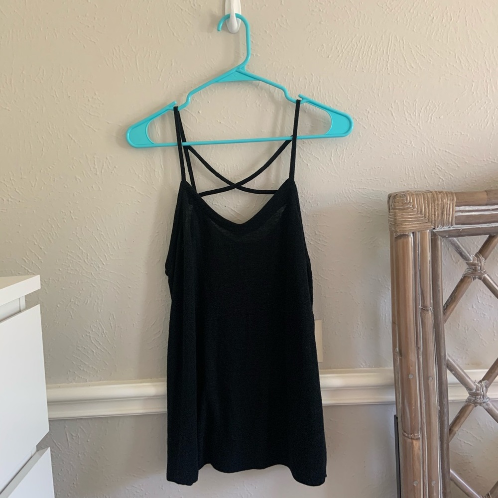 NWT Target tank top with cross back!!
